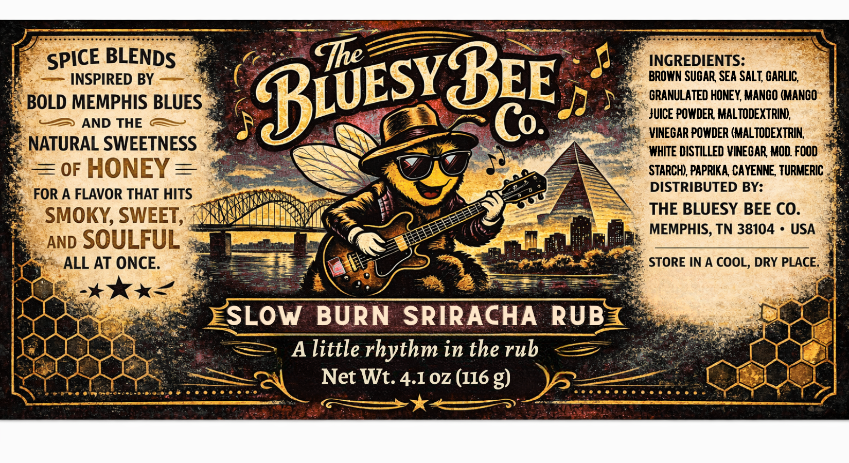 Slow Burn Sriracha Rub